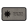 Magnetic Leatherette Framed Rectangle Name Tag