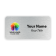 Custom Full Color Rectangle Name Tag