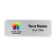 Custom Full Color 1" x 3" Name Tag
