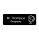 Geography Full Color Name Tag