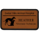 Dog with Cat Veterinary Leatherette Name Tag