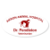 Dog with Cat Veterinary Oval Name Tag