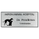 Dog with Cat Veterinary Rectangle Name Tag