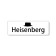 Heisenberg Breaking Bad Costume Name Tag