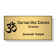 Hindu Faith Engraved Large Rectangle Name Tag