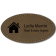 House Leatherette Oval Name Tag
