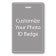 Vertical Photo ID Badge, Single-Sided