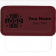 Leatherette 1.5" x 3" Pocket Name Badge