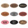 Leatherette Magnetic Oval Name Tag 
