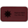 Magnetic Leatherette Rectangle Name Tag 