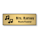 Music Notes School Name Tag