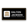 Custom Square Logo Attorney Lawyer Name Tag
