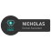 Dark Grey Special Shape Dentist Name Tag