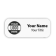 1.25" x 3" Custom Engraved Name Tag