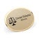 Law Office Oval Name Tag with Premier Holder – 2.5" x 1.75"