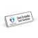 Small UV Printed  Executive Name Badges  | Rounded Corners