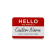 Hello My Name Is Custom Costume Name Tag