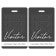 Outline Pattern Visitor Badge - Custom Text Field
