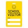 Reusable School Visitor Badge 