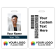 Custom Double-Sided Vertical ID Card, Professional Identification