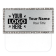 Rhinestone  1.5" x 3" Engraved Pocket Name Badge
