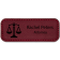 Scales of Justice Leatherette Lawyer Name Tag