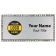 Full Color Bling Name Tag
