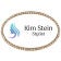 Sparkly Hair Stylist Oval Name Tag