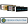 Square Corner Full Color Wall Sign - 2" x 9"