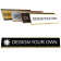 Traditional Plastic 2" x 12" Engraved Wall Nameplate
