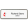 United Methodist Church Small Framed Name Tag