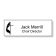United Methodist Engraved Rectangle Name Tag 