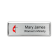United Methodist Full Color Executive Rectangle Name Tag 