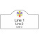 Crest Shaped UV Printed Name Tag