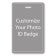 Vertical Double Sided ID Card
