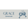 Wine Glass Rectangle Name Tag
