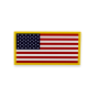 Maverick Elite American Flag Decal 3 Custom Costume Name Tag