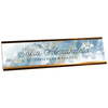 Blue Marble Desk Name Plate