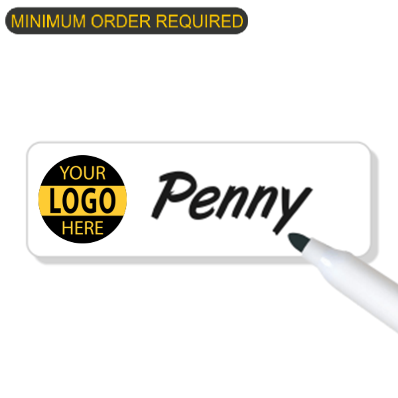Reusable Dry Erase Economy Name Tag Bundle