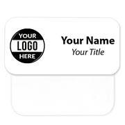 Engraved 1.5" x 3" Pocket Badge Adapter Name Tag