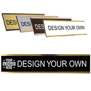 Custom Engraved 2" x 10" Wall or Door Name Plate