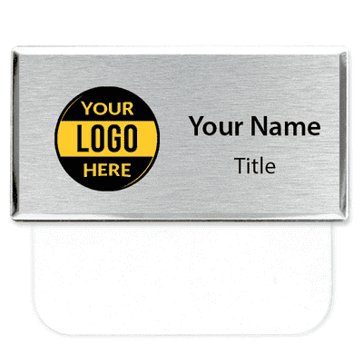 Full Color Executive Pocket Badge - 1.5" x 3"
