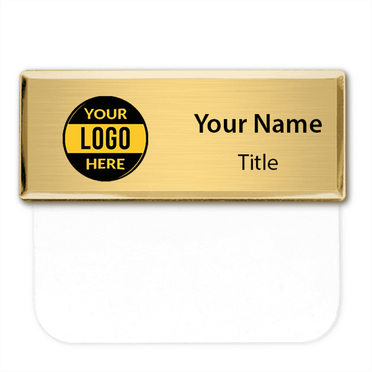 Full Color Executive Pocket Badge - 1" x 3"