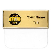 Executive Full Color 1" x 3" Pocket Name Badge