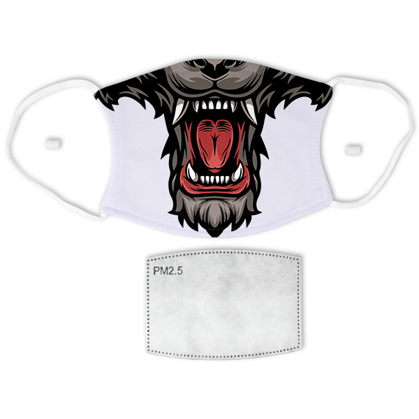 Adult Were Wolf Halloween Face Mask