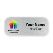 Custom Full Color 1.25" x 3" Name Tag