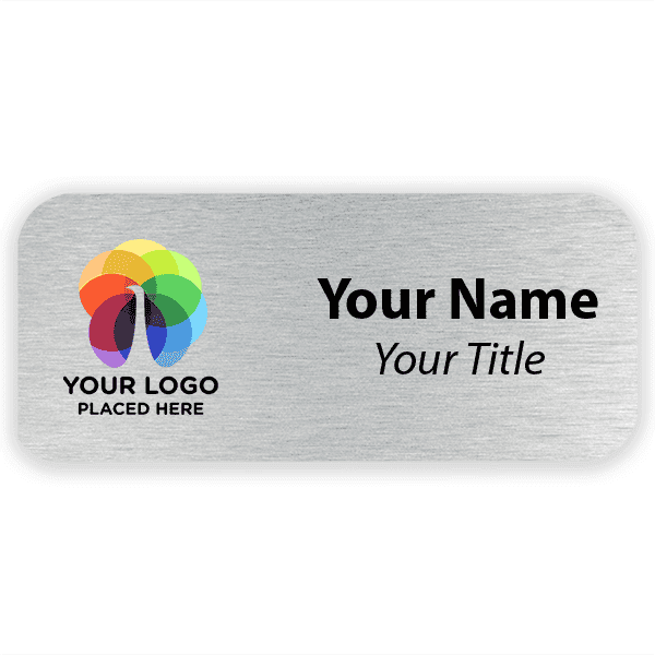 Custom Full Color Custom Name Tag | 1.5" x 3.5" 