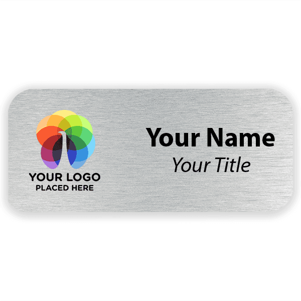 Custom Full Color 1.5" x 3.5" Name Tag
