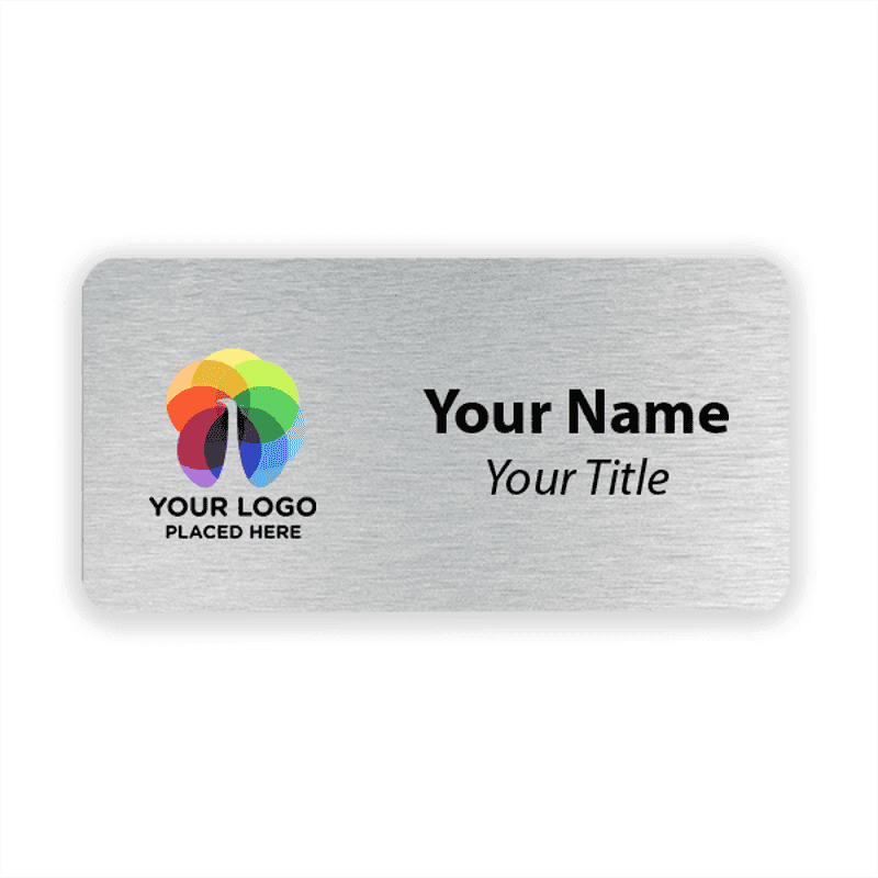 Full Color Rectangle Name Tag | New Wizard