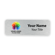 Custom Full Color 1" x 3" Name Tag